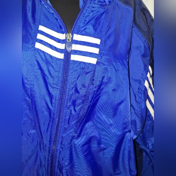 Adidas Two-piece heavy wind breaker set jacket and pants large - Picture 4 of 11